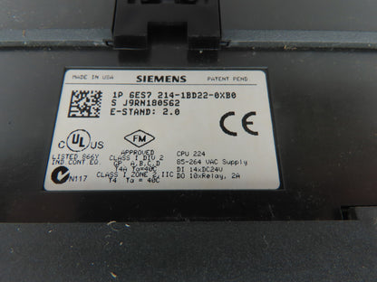 Siemens Simatic 214-1BD22-0XB0 S7-200 PLC Input Output CPU 224 EM 221 EM 222 Lot