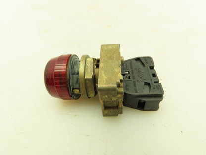 Allen Bradley 800EP-PL4 Optically Enhanced Red Pilot Light 28V Lot of 4