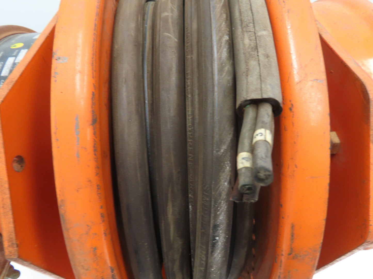 Gleason S35C-43-9-3 Retractable Power Cable Reel 600V 35A 12AWG 4C 25' Cord