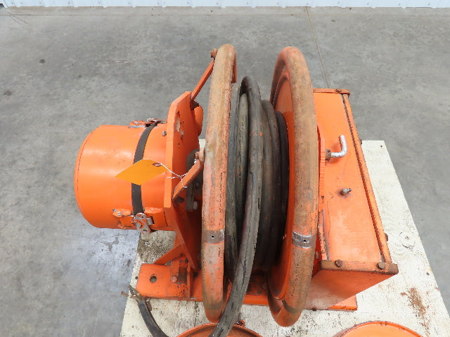 Gleason SM100-47-85-6535 Retractable Power Cable Reel 600V 75A 8AWG 4C 60' Cord