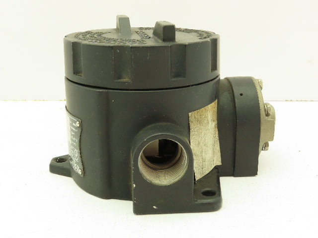 Ashcroft B724V Pressure Switch 15A 125/250/480VAC 60/500 PSI Hazardous Location