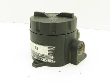 Ashcroft B724V Pressure Switch 15A 125/250/480VAC 60/500 PSI Hazardous Location
