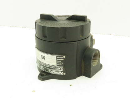 Ashcroft B724V Pressure Switch 15A 125/250/480VAC 60/500 PSI Hazardous Location