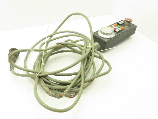 Sumtak LGF-045-100 OptCoder Handwheel Handheld CNC PLC Control Box E-Stop Button