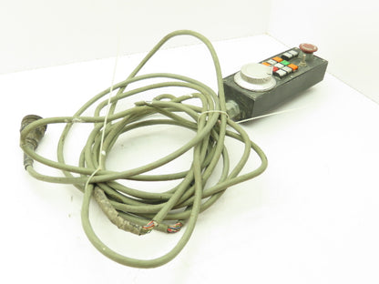 Sumtak LGF-045-100 OptCoder Handwheel Handheld CNC PLC Control Box E-Stop Button