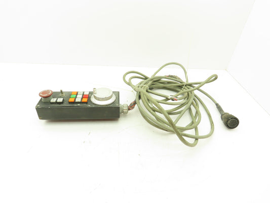 Sumtak LGF-045-100 OptCoder Handwheel Handheld CNC PLC Control Box E-Stop Button