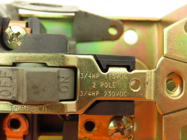 Square D 2510FG5 FHP Manual Starter Switch 2P 115/277VAC NEMA 1  Lot of 4