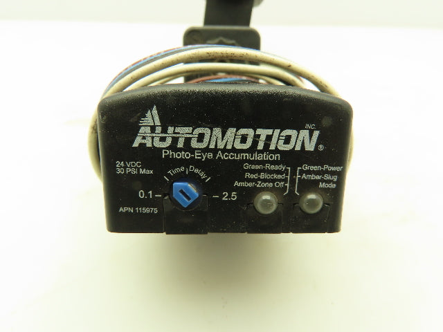 Lot of 10 Automotion 115975 Photo-Eye Accumulation Sensors 24VDC 30Psi