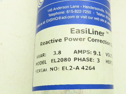 Electronicon EASI EasiLiner EL2080 MKP Capacitor Coupling Reactor 3.8 KVAR 230V