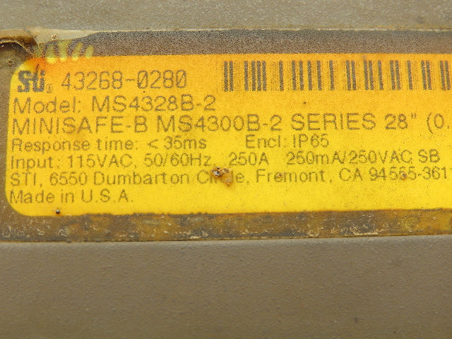Scientific STI 43268-0280 MiniSafe/FlexSafe Light Curtain Controller