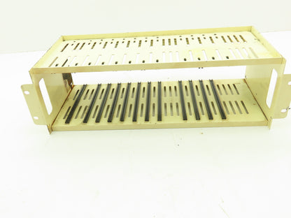 Link-Logic 12-Slot PLC Chassis Steel Circuit Board Card Rack