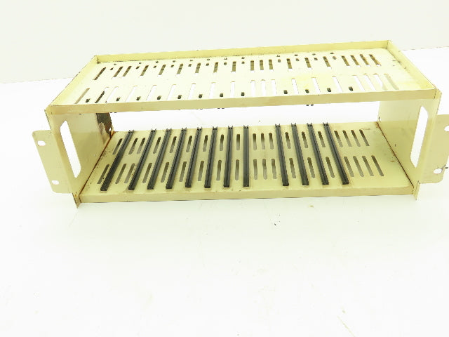 Link-Logic 12-Slot PLC Chassis Steel Circuit Board Card Rack