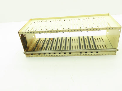 Link-Logic 12-Slot PLC Chassis Steel Circuit Board Card Rack