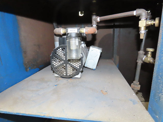 Double Gast Vacuum Pump Metal Sample Cart, Foundry Testing