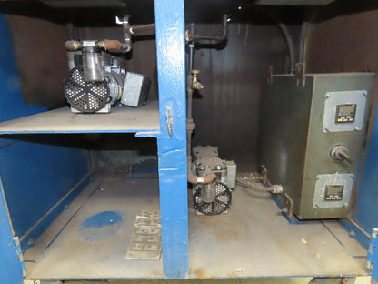 Double Gast Vacuum Pump Metal Sample Cart, Foundry Testing