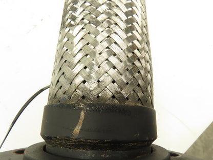 Weldbend 8' 8" x 3" Flanged Stainless Steel Braided Flex Hose  #300