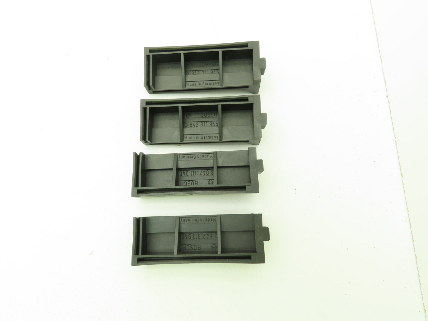 Bosch 3-842-311-946 / 3-842-311-945 Black Plastic Cover 4"  Left/Right Lot of 4