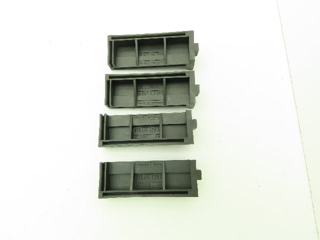Bosch 3-842-311-946 / 3-842-311-945 Black Plastic Cover 4"  Left/Right Lot of 4