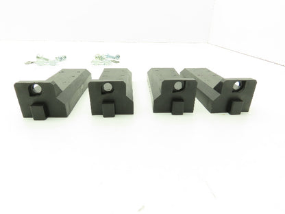Bosch 3-842-311-946 / 3-842-311-945 Black Plastic Cover 4"  Left/Right Lot of 4