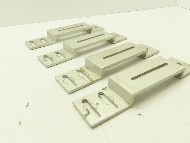 Bosch Rexroth Conveyor Side Mount Aluminum Bracket Support 55 x 236mm  Lot of 4