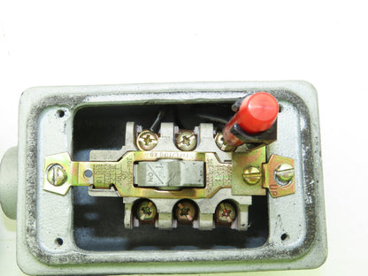 Square D 2510-KW2C Manual Motor Starter Switch Box 30A 3P 575V NEMA 4 Ser A