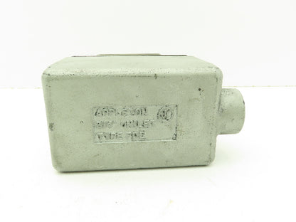 Square D 2510-KW2C Manual Motor Starter Switch Box 30A 3P 575V NEMA 4 Ser A