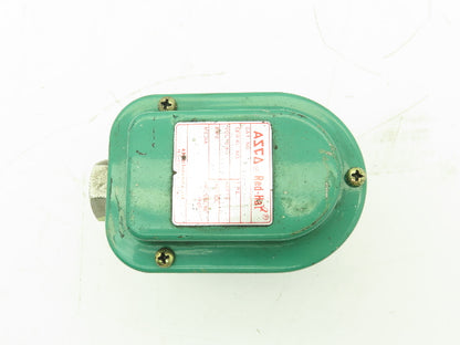 Asco WP116-204-1 Pneumatic Brass Solenoid Valve 1/4" NPT 110V