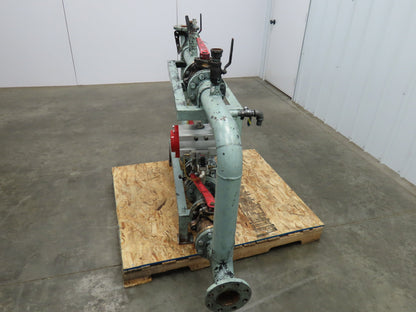 3" Flanged Pipe, Valve Control Station, Process Piping Bypass Valve