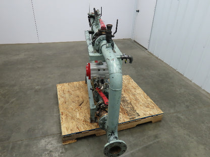 3" Flanged Pipe, Valve Control Station, Process Piping Bypass Valve