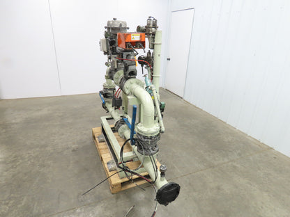 3" Flanged Pipe, Valve Control Station, Process Piping Bypass Valve