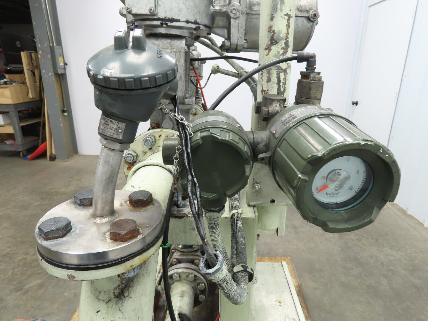 3" Flanged Pipe, Valve Control Station, Process Piping Bypass Valve