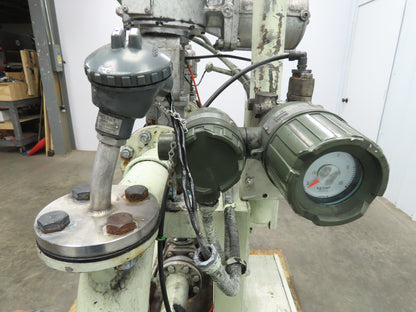 3" Flanged Pipe, Valve Control Station, Process Piping Bypass Valve