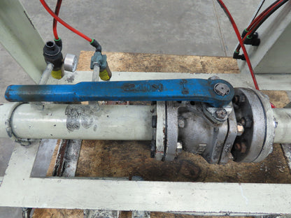 3" Flanged Pipe, Valve Control Station, Process Piping Bypass Valve