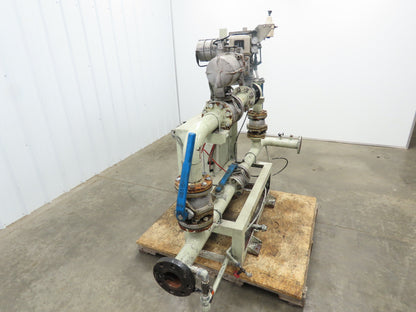 3" Flanged Pipe, Valve Control Station, Process Piping Bypass Valve