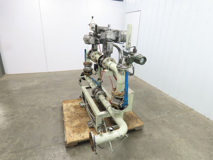 3" Flanged Pipe, Valve Control Station, Process Piping Bypass Valve