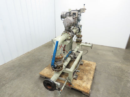 3" Flanged Pipe, Valve Control Station, Process Piping Bypass Valve