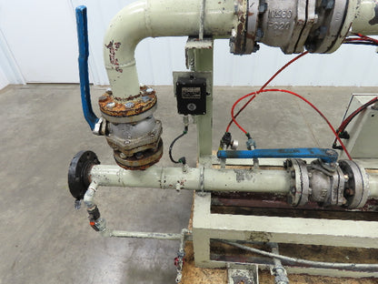 3" Flanged Pipe, Valve Control Station, Process Piping Bypass Valve