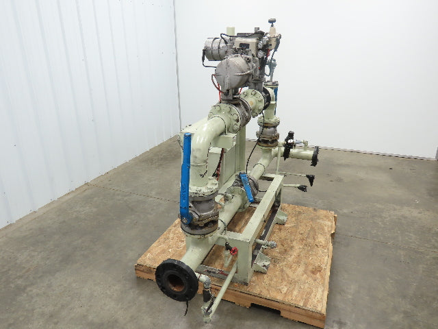 3" Flanged Pipe, Valve Control Station, Process Piping Bypass Valve