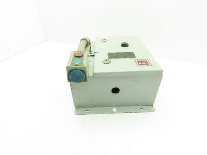 Cutler Hammer ECN0708CAA Pushbutton Motor Control Station Enclosure Box 12x12x6"