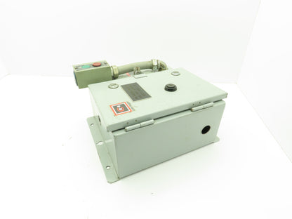 Cutler Hammer ECN0708CAA Pushbutton Motor Control Station Enclosure Box 12x12x6"