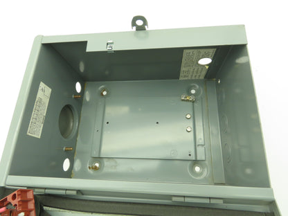 Square D Pushbutton Motor Control Station Enclosure Box 11x8x6"