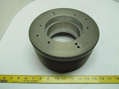 9-3V 900 9-Groove Pulley Sheave 3V V-Belt 9" OD 4.915" ID Machined Aluminum