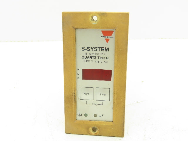 Carlo Gavazzi S-1321166-115 Programmable Quartz Timer 3-Digit LED 11-Pin 115V