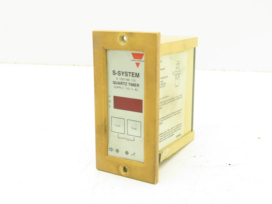 Carlo Gavazzi S-1321166-115 Programmable Quartz Timer 3-Digit LED 11-Pin 115V