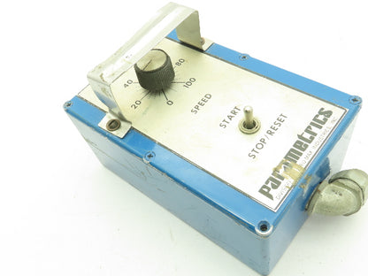 Parametrics 680001 Speed Control Operator Station Box 0-100 Start/Stop