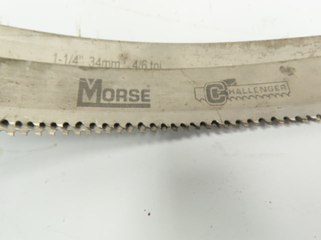 Morse Challenger Bandsaw Blade 1 1/4" 34MM 4/6 tpi 23' 6.5"