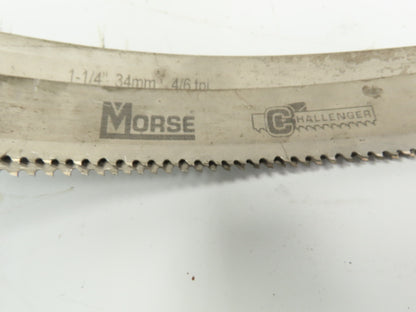 Morse Challenger Bandsaw Blade 1 1/4" 34MM 4/6 tpi 23' 6.5"