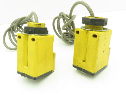 Banner Q45BB6DL Photoelectric Sensor Diffuse 1.8M 10-30VDC  Lot of 2