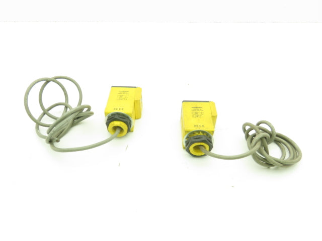Banner Q45BB6DL Photoelectric Sensor Diffuse 1.8M 10-30VDC  Lot of 2