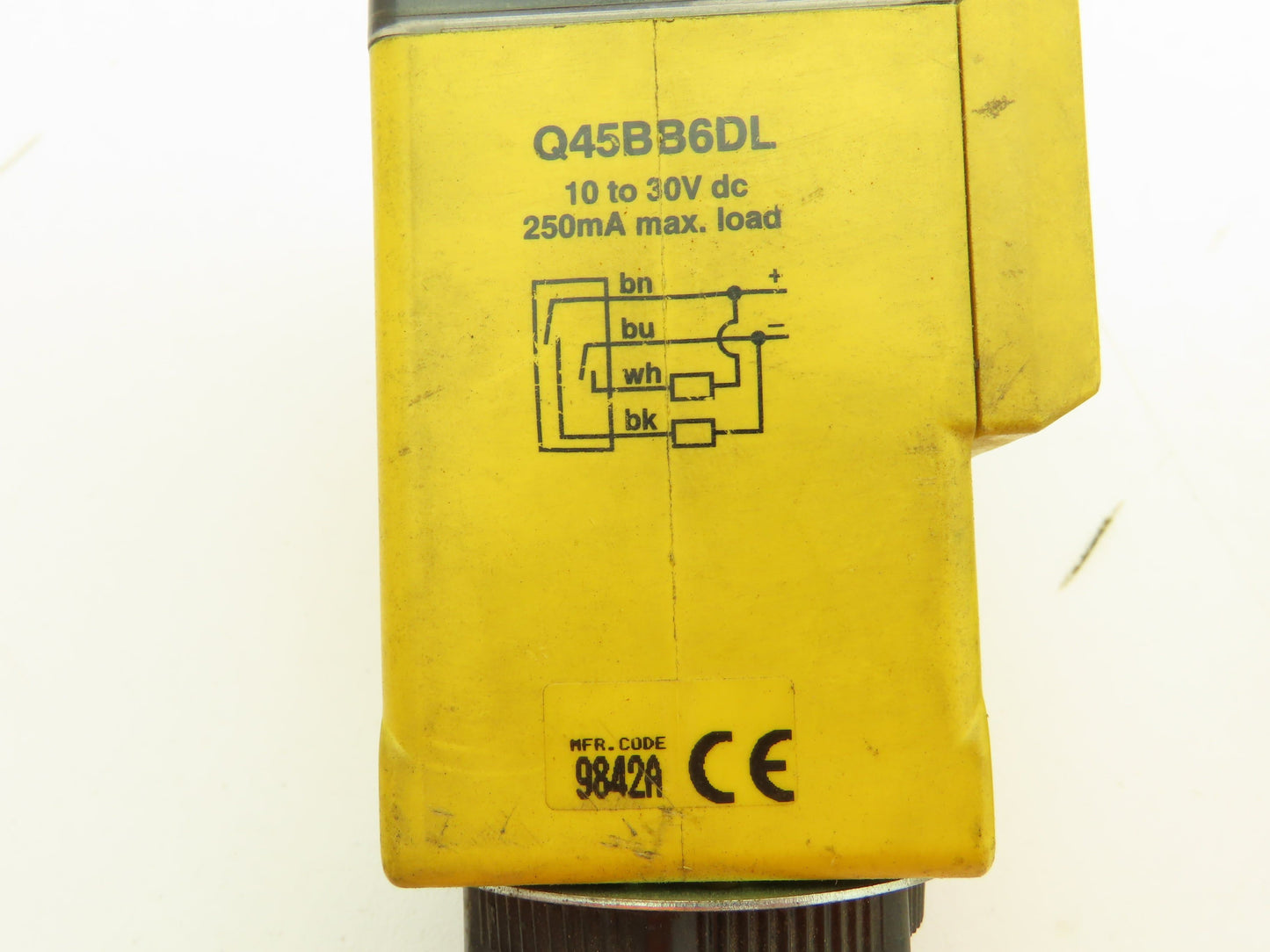 Banner Q45BB6DL Photoelectric Sensor Diffuse 1.8M 10-30VDC  Lot of 4